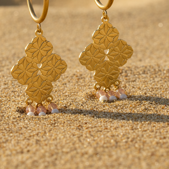Rose Earrings