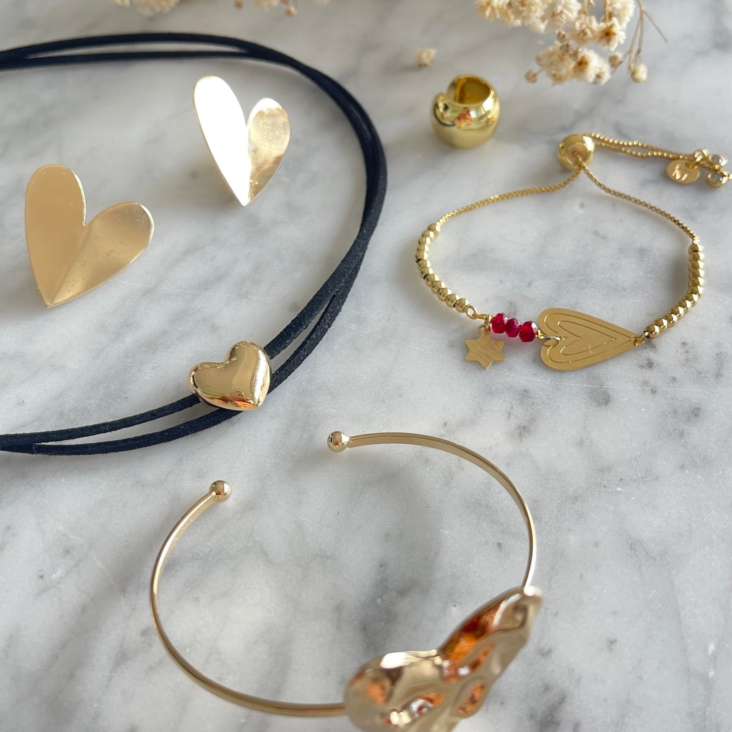 Heart Suede Necklace