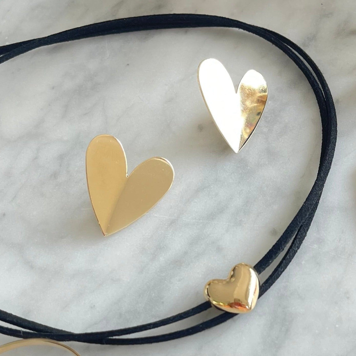 Heart Suede Necklace