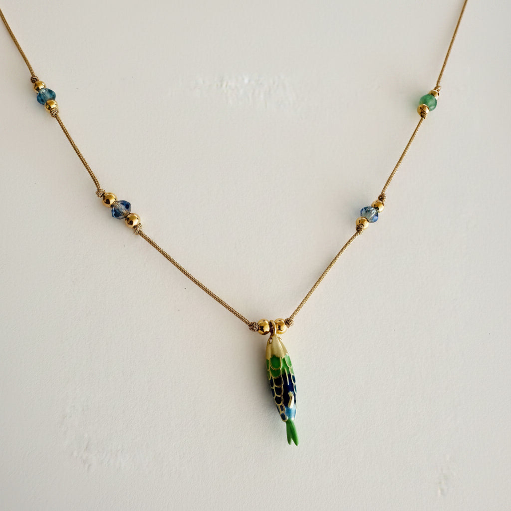 Mary Fish Necklace
