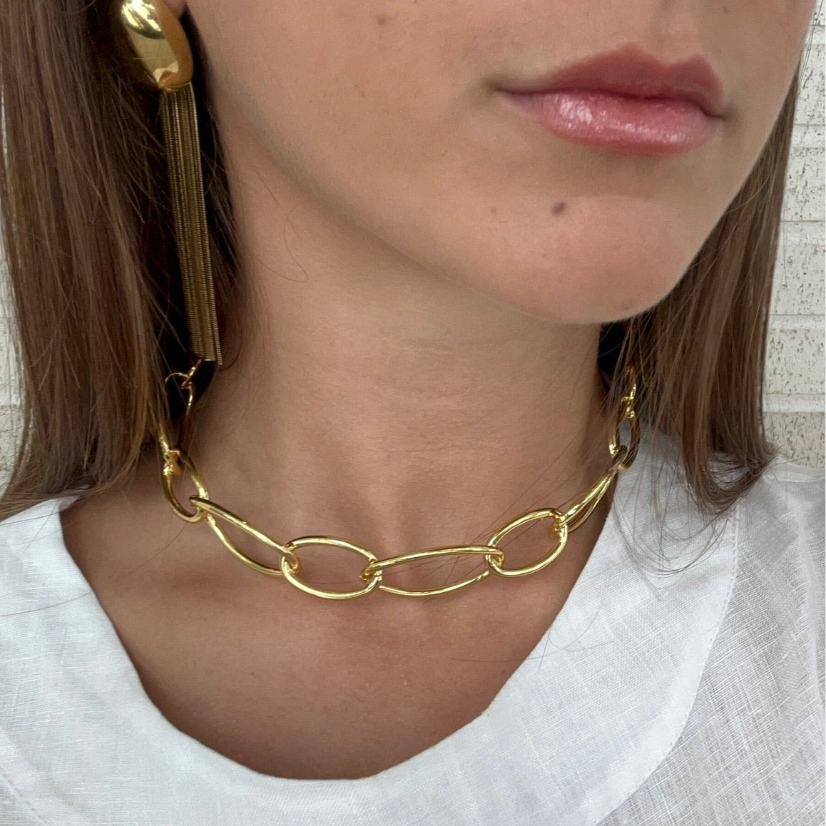 Maca Cuff Necklace