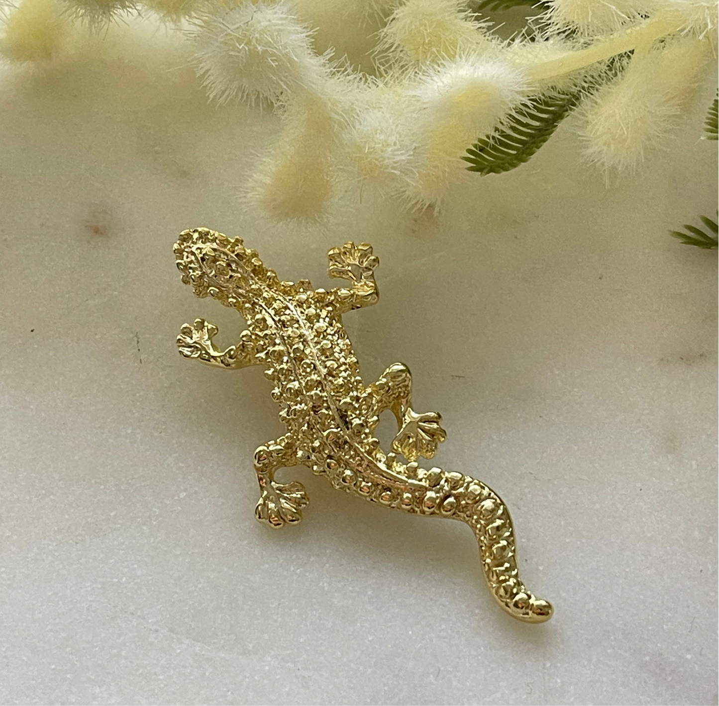 Lizard Brooche