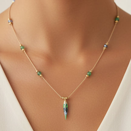 Mary Fish Necklace