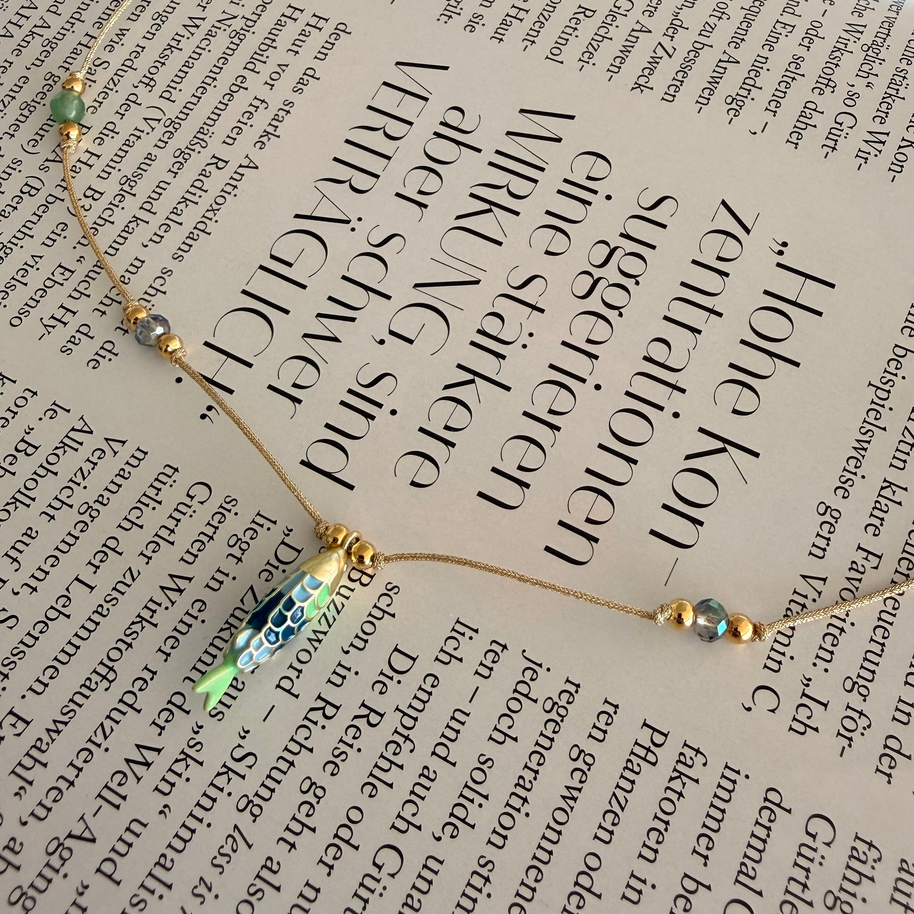 Mary Fish Necklace