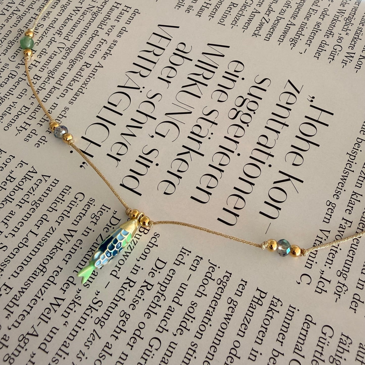 Mary Fish Necklace