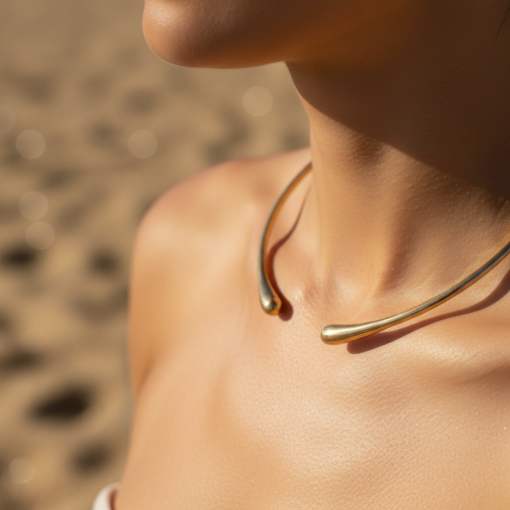Open Choker Necklace