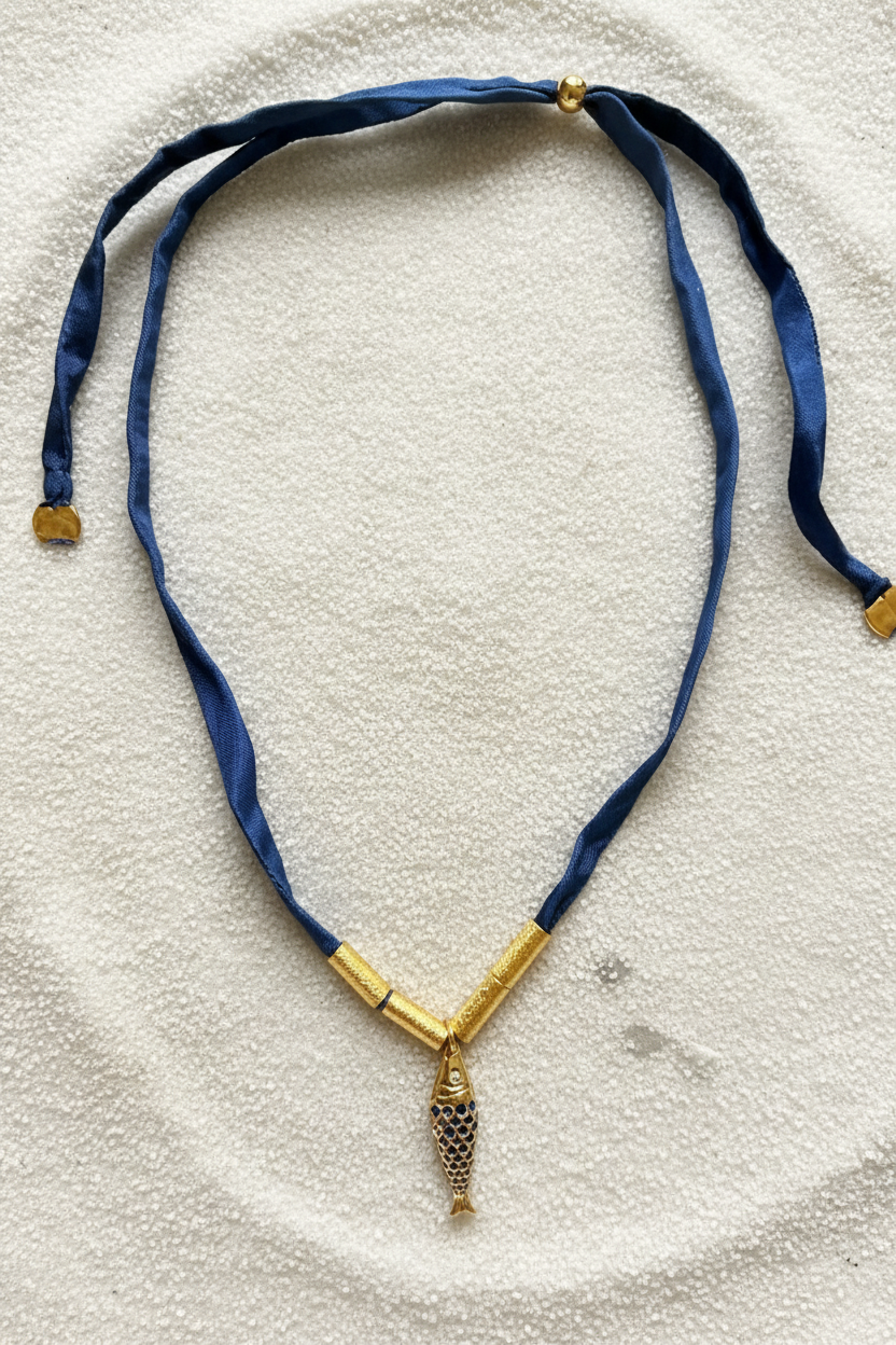 Fish Silk Necklace