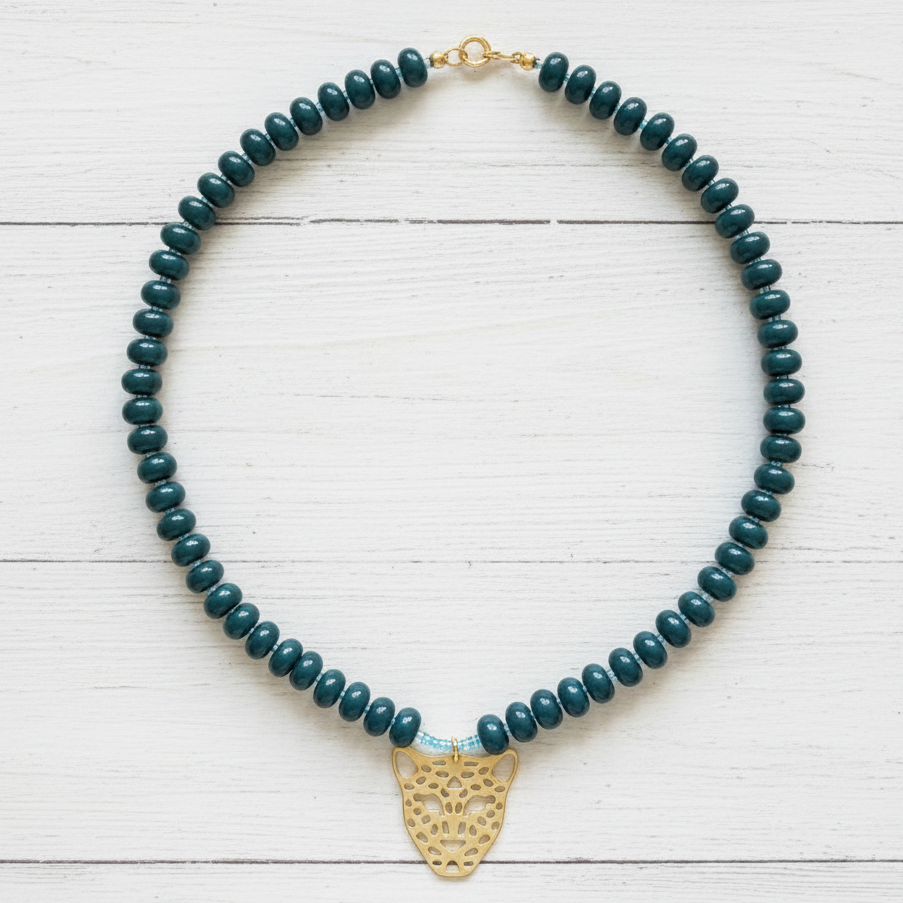 The Very Big Tiger Stone Necklace