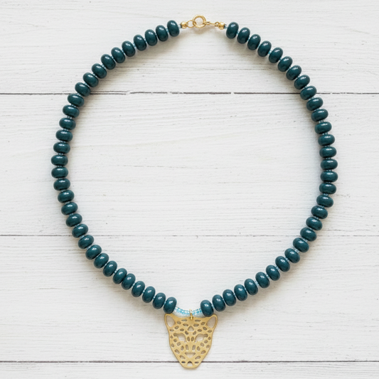The Very Big Tiger Stone Necklace