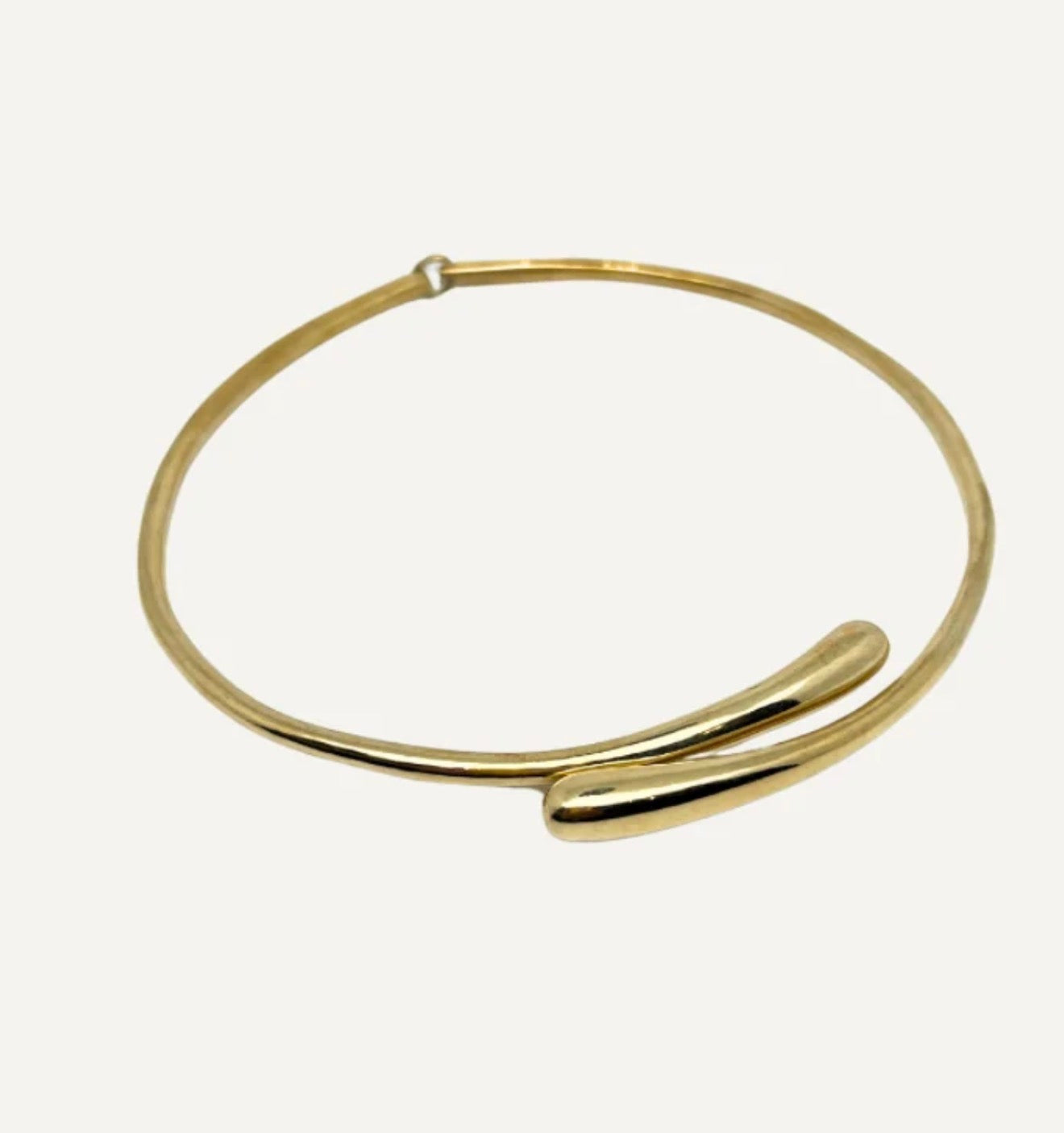Crossed Choker Necklace