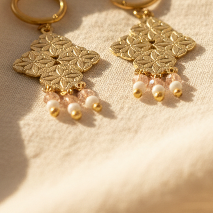 Rose Earrings