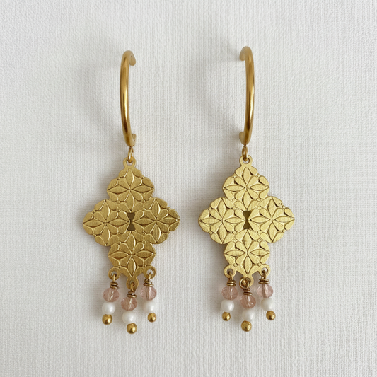 Rose Earrings