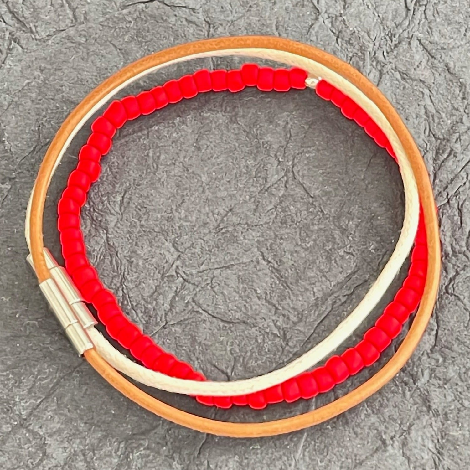 Trinity Red Bracelet