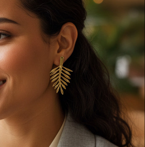 Leafy Branch Earrings