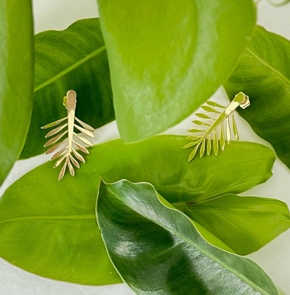 Leafy Branch Earrings