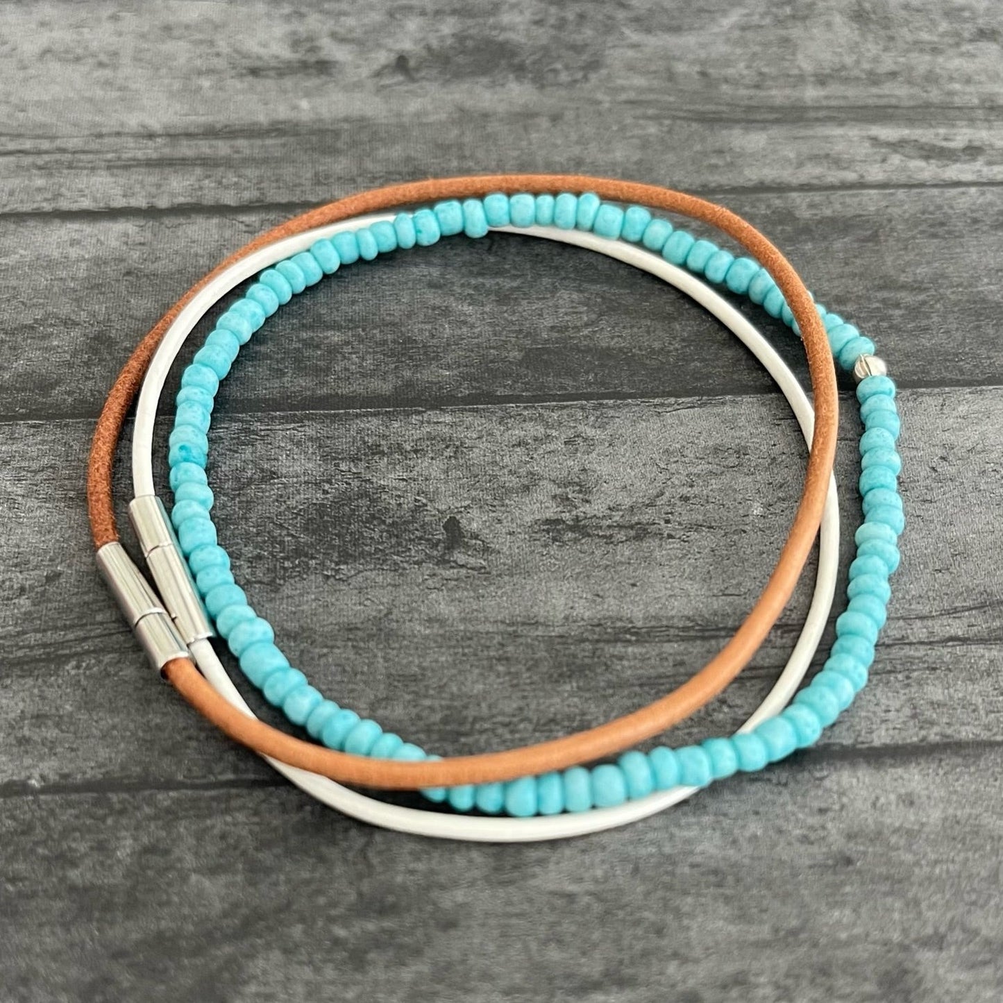 Trinity Aqua Breeze Bracelet
