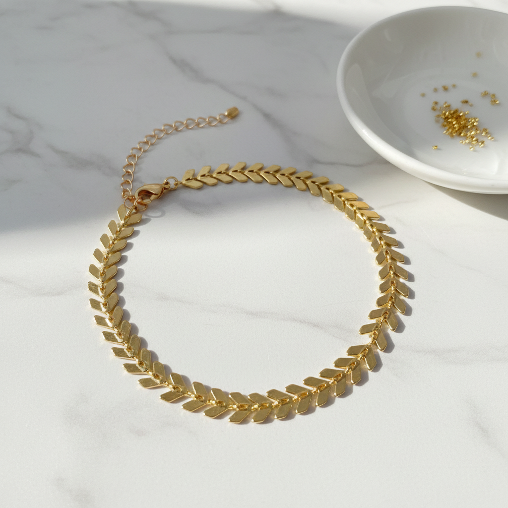 Leaf Chain Bracelet