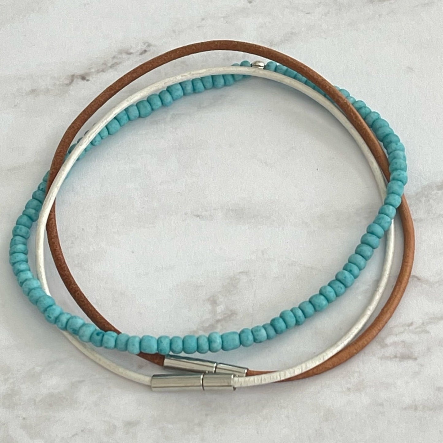 Trinity Aqua Breeze Bracelet