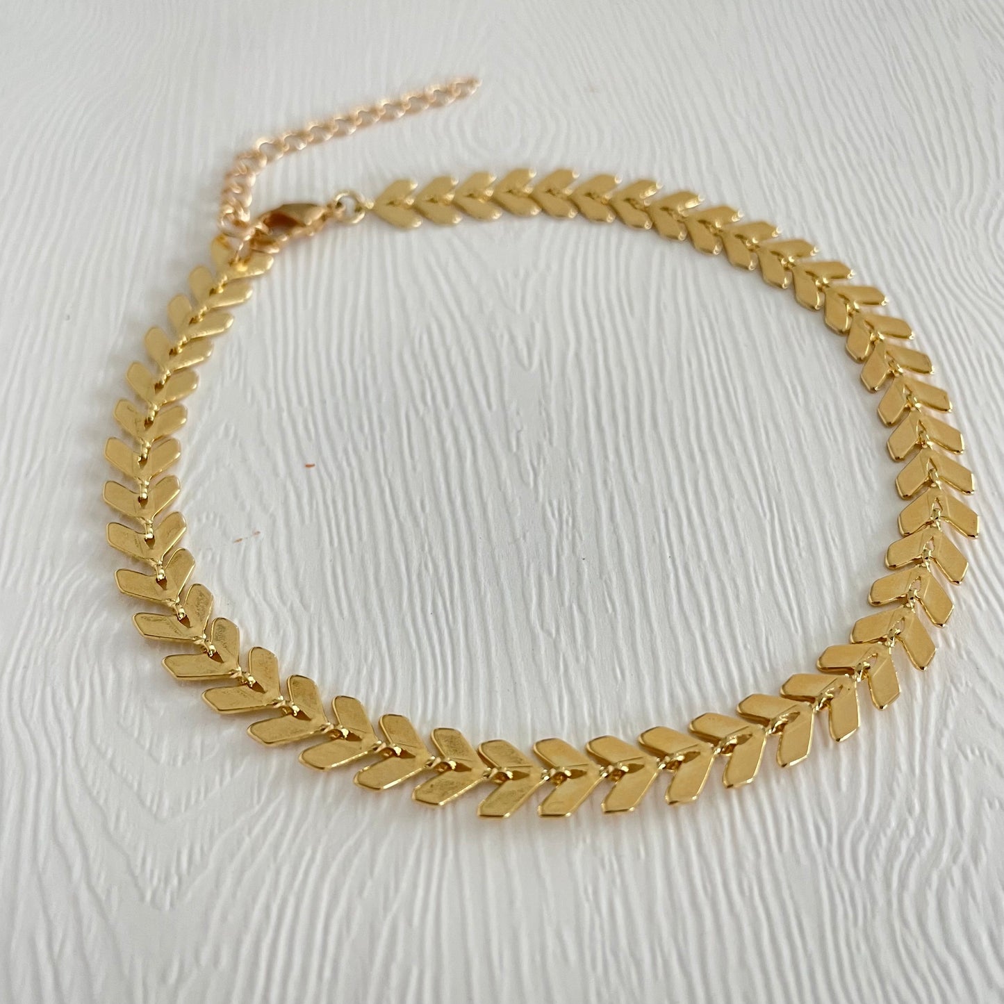 Leaf Chain Anklet