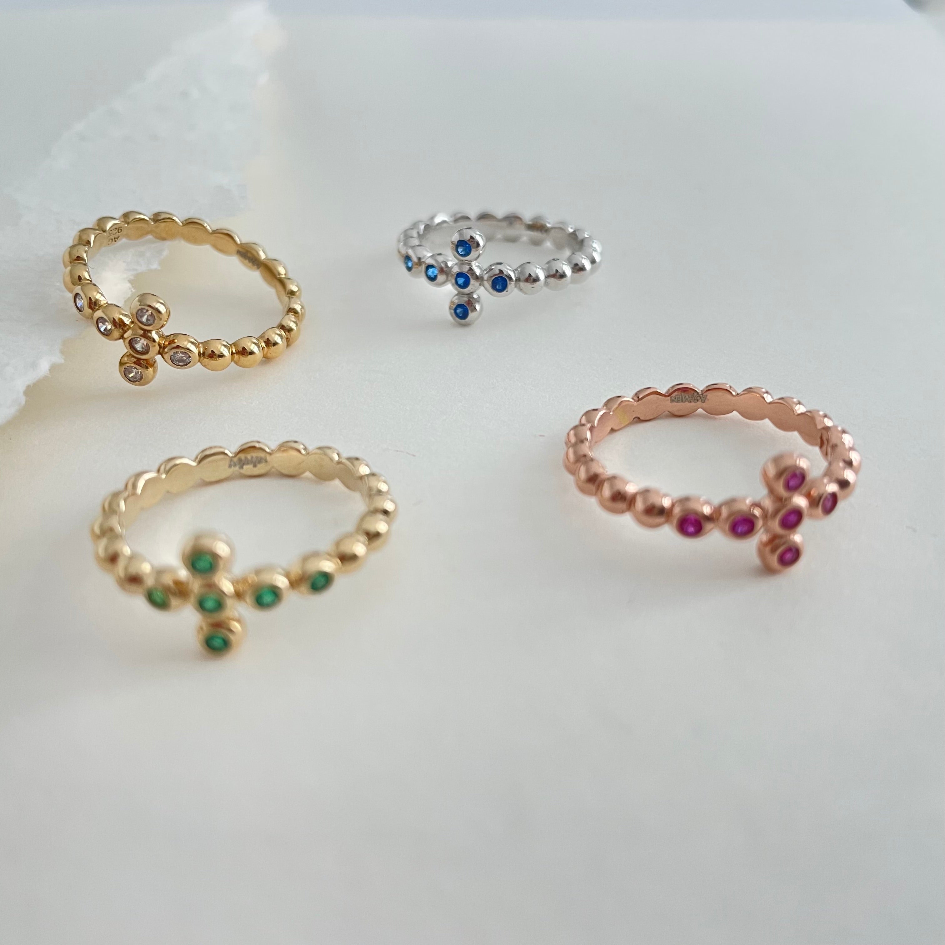 AMEN Cross Ring